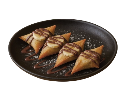 Samousa Nutella Banane